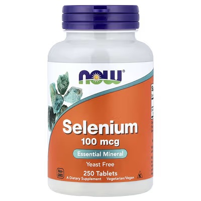 სელენი 100 mcg 250 ტაბლეტი (Now Foods)