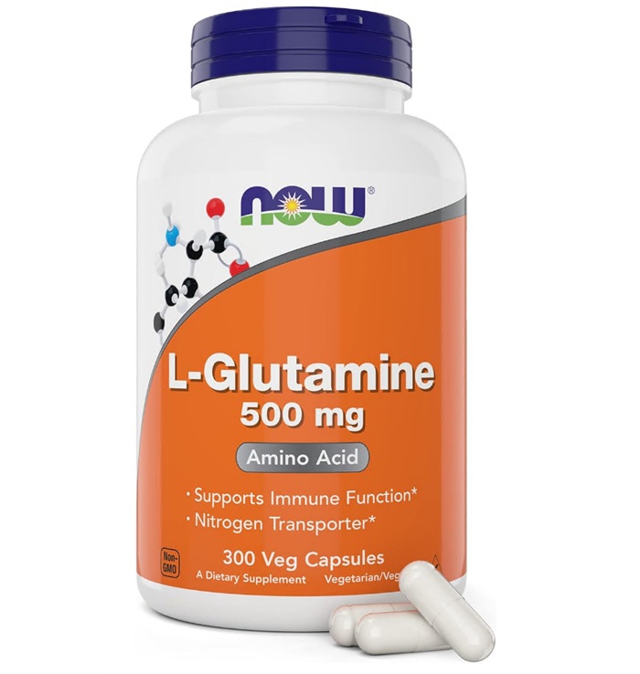 L-გლუტამინი-500-mg-300-კაფსულა (Now Foods)